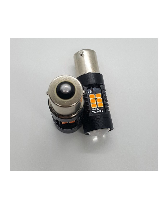 Platinum P21W 1156 15W Tek Duy Dipli Led Ampul Turuncu Mercekli Ultra Parlak