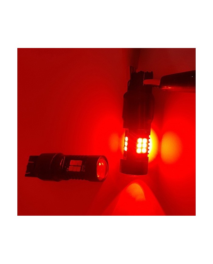 Platinum P21W 1157 15W Çift Duy Dipli Led Ampul Kırmızı Mercekli Ultra Parlak