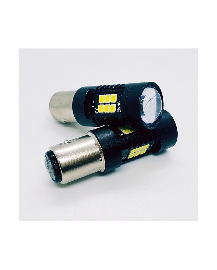 Platinum P21W 1157 15W Çift Duy Dipli Led Ampul Beyaz Mercekli Ultra Parlak