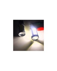 P21W-1156-9W- Dipli Led Ampul Beyaz Mercekli 2835 Chip 66smd Ultra Parlak 6000K 