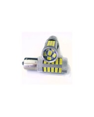 P21W-1156-9W- Dipli Led Ampul Beyaz Mercekli 2835 Chip 66smd Ultra Parlak 6000K 