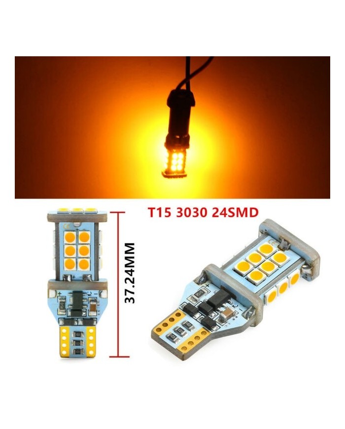FEMEX T15 3030 Chip 24smd 1200 Lumen Turuncu Led Ampul 6000K