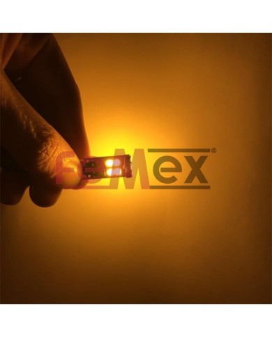 FEMEX T10 3030 Chip 12smd 450 Lumen Turuncu Led Ampul