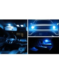 FEMEX T10 3030 Chip 12smd 450 Lumen Turkuaz Led Ampul