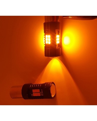 Platinum P21W 1156 15W Tek Duy Dipli Led Ampul Turuncu Mercekli Ultra Parlak