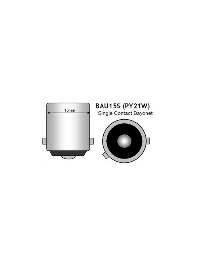 Platinum P21W 1156 15W Tek Duy Dipli Led Ampul Turuncu Mercekli Ultra Parlak