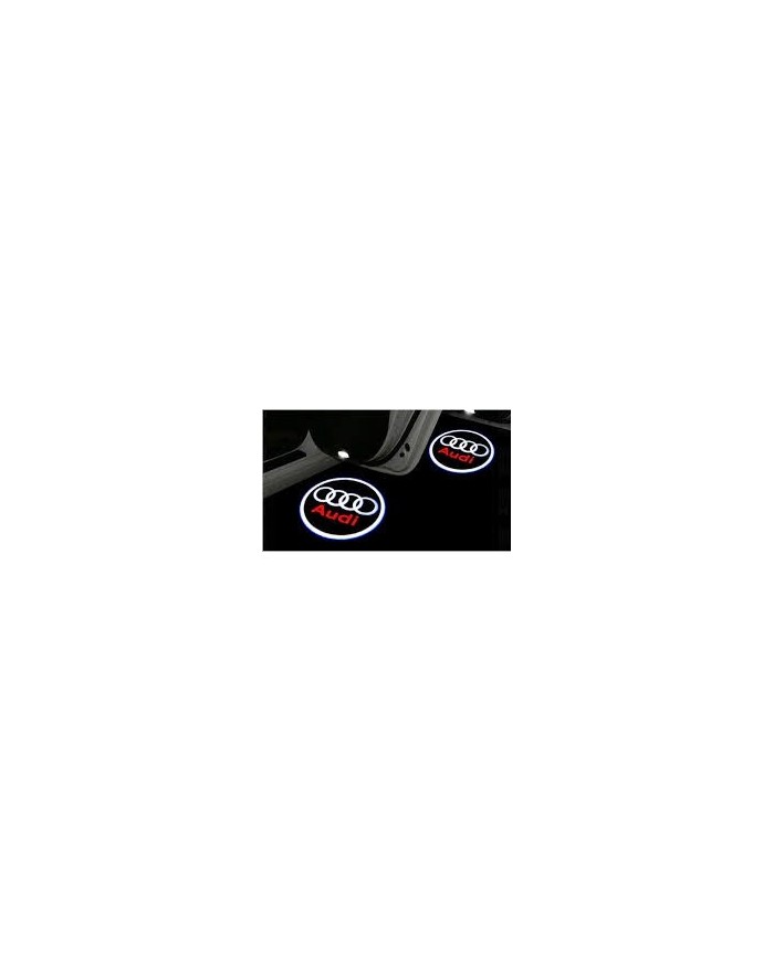 Audi Araçlar İçin Orjinal Geçmeli Soketli Kapı Altı Led Logo