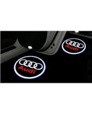 Audi Araçlar İçin Orjinal Geçmeli Soketli Kapı Altı Led Logo