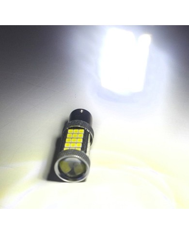 P21W 1157 9W Çift Duy Led Ampul Beyaz 2835 Chip 66smd Ultra Parlak Mercekli