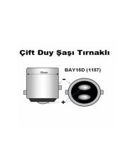 Platinum P21W 1157 15W Çift Duy Dipli Led Ampul Kırmızı Mercekli Ultra Parlak