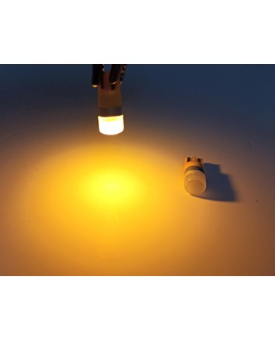 FEMEX T10 1smd 3030 Chipset Mini Turuncu Led Ampul Aktif Canbus