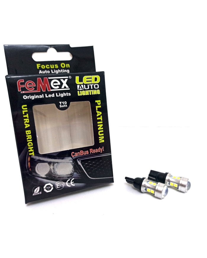 FEMEX Paltinum T10 10smd 3030 Chipset Mercekli Power Led Ampul