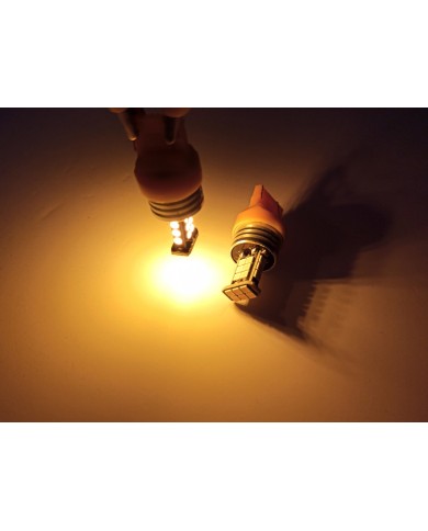 FEMEX T20 7440/7443 Tek Duy / Çift Duy Led Ampul Turuncu Parlak