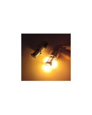 PY21W Sinyal 150* Tırnak 1156 Tek Duy Led Ampul Turuncu 3030 Chip Parlak