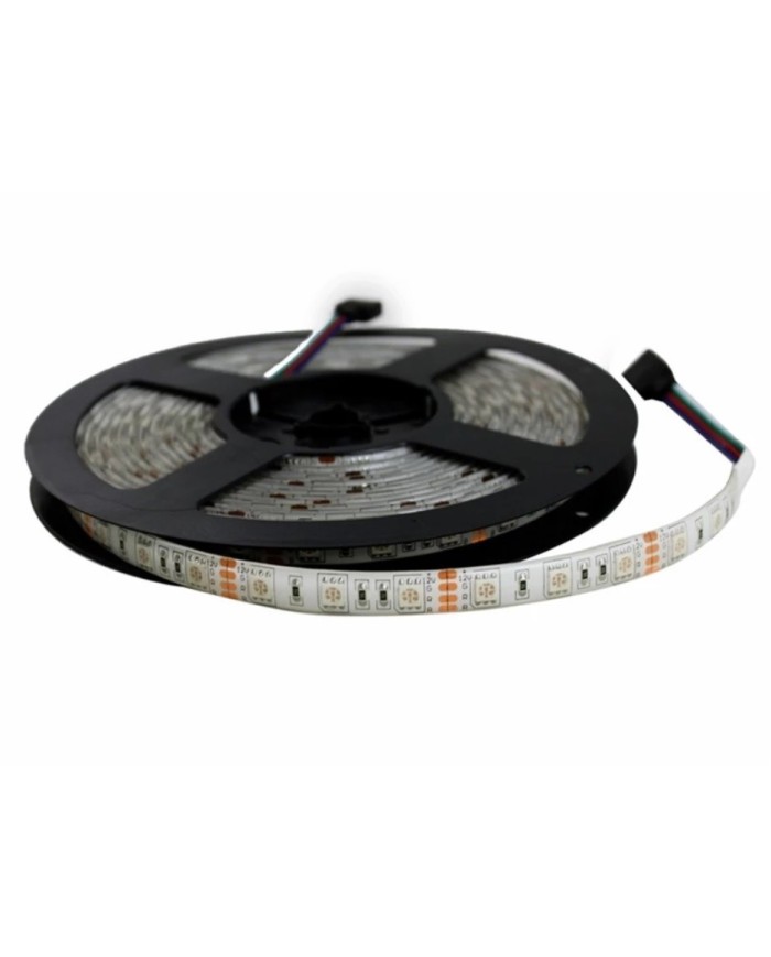 RGB LED Kumandalı İç / Dış Mekan 5 Metre Silikonlu Şerit Led 220V