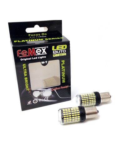 FEMEX Platinum P21W 1156 21W Geri Vites Led Ampul Beyaz Arıza Işığı Yakmaz