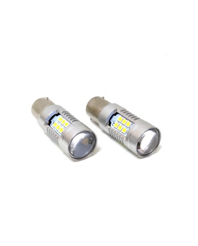 FEMEX Platinum P21W 1157 15W Çift Duy Led Ampul Beyaz Mercekli Ultra Parlak