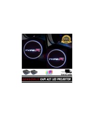 Honda TYPER Mesafe Sensörlü  Fotoselli Pilli Yapıştırmalı Kapı Altı Led Logo