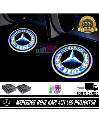 Citröen Araçlar İçin Pilli Yapıştırmalı Kapı Altı Led Logo