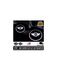 Mini Araçlar İçin Mesafe Sensörlü  Fotoselli Pilli Yapıştırmalı Kapı Altı Led Logo