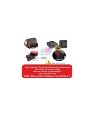 Mini Araçlar İçin Mesafe Sensörlü  Fotoselli Pilli Yapıştırmalı Kapı Altı Led Logo