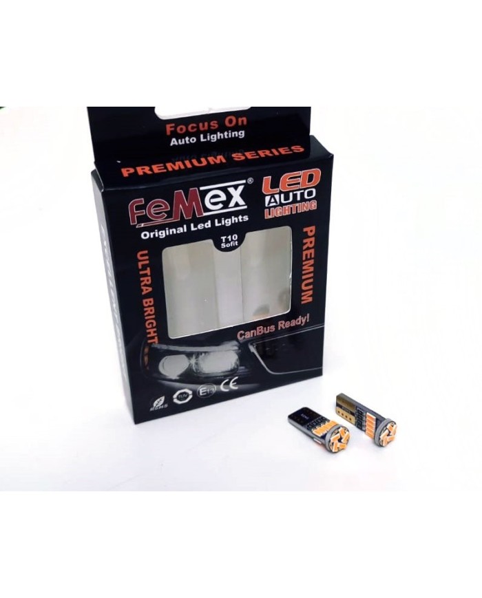 FEMEX Premium 4014 Chipset 15smd Mini Led Ampul Turuncu Led Ampul