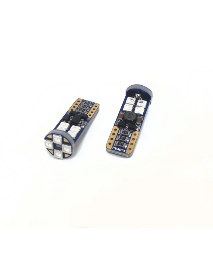 FEMEX T10 3030 Chip 12smd 450 Lumen Mavi Led Ampul