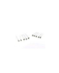 FEMEX Premium 10'lu İnce Bacaklı Kıl Led 3030 Chipset 1smd Mini Led Ampul Mavi