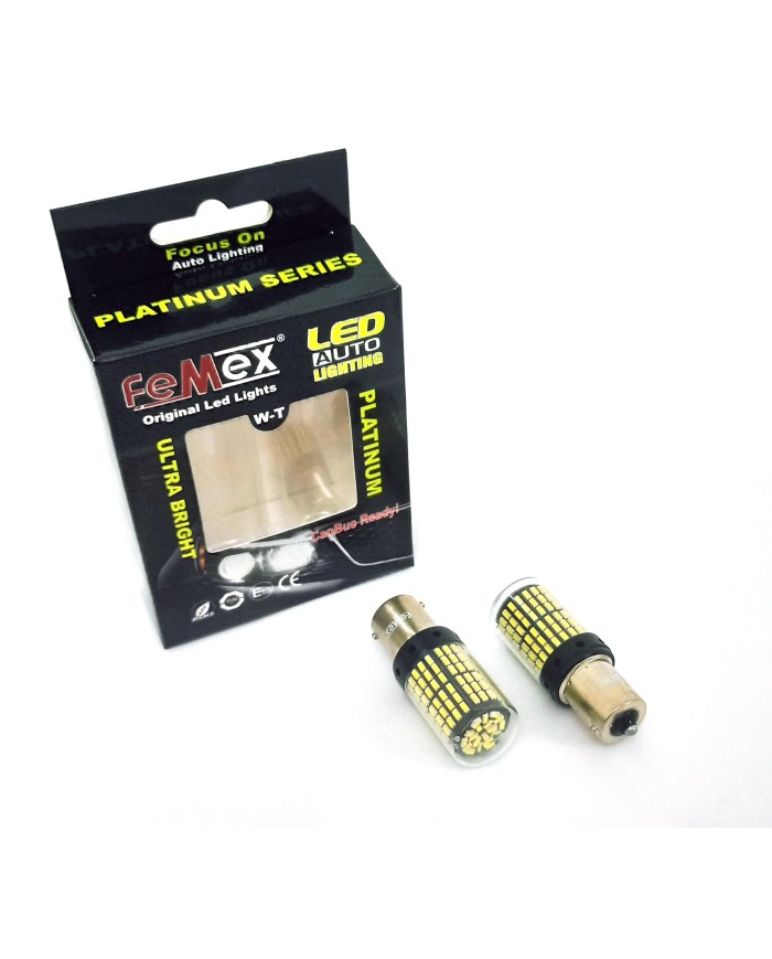 P21W 1156 9W Tek Duy Led Ampul Beyaz 4014 Chip 144smd Ultra Parlak