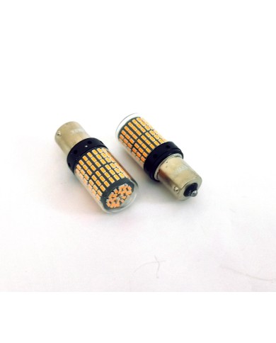 P21W 1156 9W Tek Duy Led Ampul Turuncu 4014 Chip 144smd Ultra Parlak
