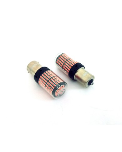 P21W 1156 9W Tek Duy Led Ampul Kırmızı 4014 Chip 144smd Ultra Parlak