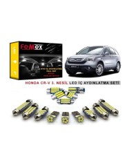 Honda CR-V 3. Nesil LED İç Aydınlatma Ampul Seti FEMEX Parlak Beyaz