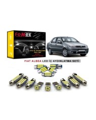 Fiat Albea LED İç Aydınlatma Ampul Seti FEMEX Parlak Beyaz