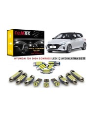 Hyundai i20 2021 LED İç Aydınlatma Ampul Seti FEMEX Parlak Beyaz