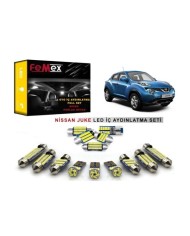 Nissan Juke LED İç Aydınlatma Ampul Seti FEMEX Parlak Beyaz
