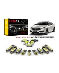 Honda Civic FC5 LED İç Aydınlatma Ampul Seti FEMEX Parlak Beyaz