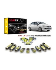 Fiat Linea LED İç Aydınlatma Ampul Seti FEMEX Parlak Beyaz
