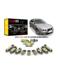 BMW E60 5 Serisi LED İç Aydınlatma Ampul Seti FEMEX Parlak Beyaz