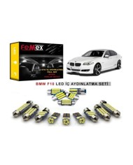 BMW F10 5 Serisi LED İç Aydınlatma Ampul Seti FEMEX Parlak Beyaz
