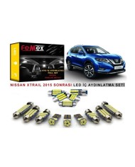 Nissan Xtrail 2015 Sonrası LED İç Aydınlatma Ampul Seti FEMEX Parlak Beyaz