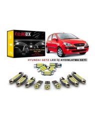 Hyundai Getz LED İç Aydınlatma Ampul Seti FEMEX Parlak Beyaz