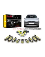Opel Vectra B LED İç Aydınlatma Ampul Seti FEMEX Parlak Beyaz
