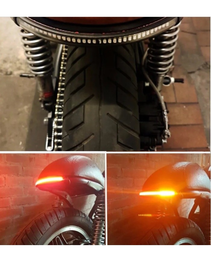 Motorsiklet Park Stop Sinyal Ledi 32 Ledli Flexible Led 2 Renk