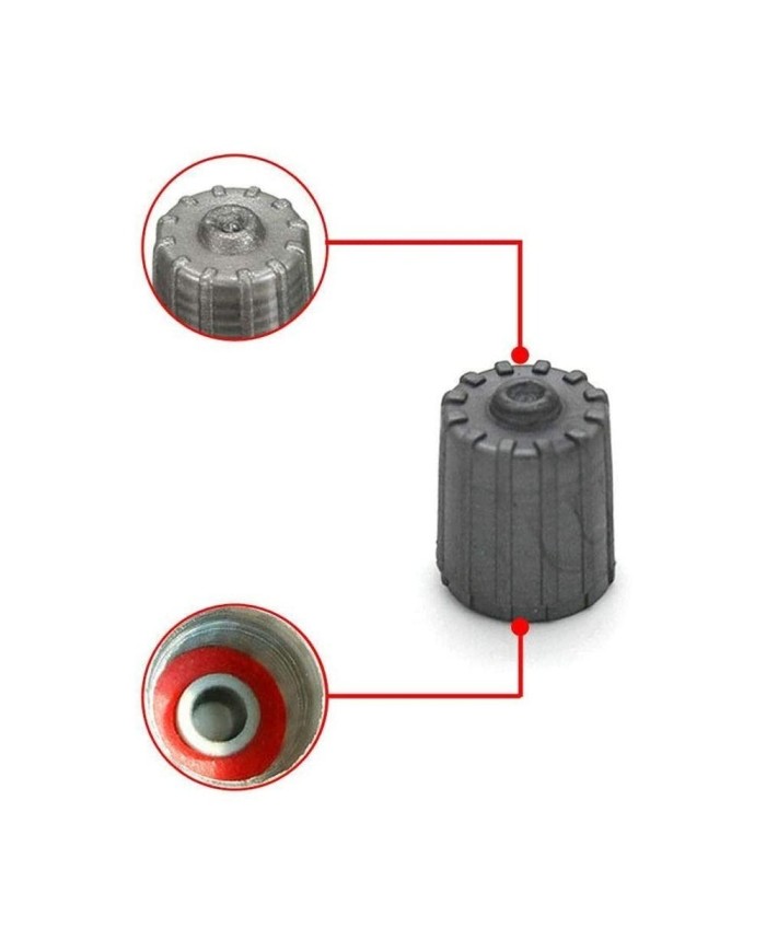 Premium Araçlar için Özel Kendinden Contalı Sibop Kapağı 10 Adet