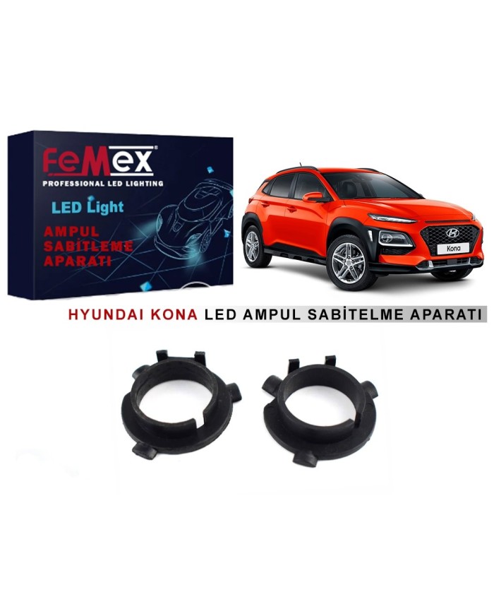 Hyundai Kona Araçlar için Far Tutucu Led Ampul Sabitleme Aparatı
