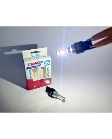 FEMEX Platinum W21W T20 15W Tek Duy CSP Led Ampul Beyaz Ultra Parlak
