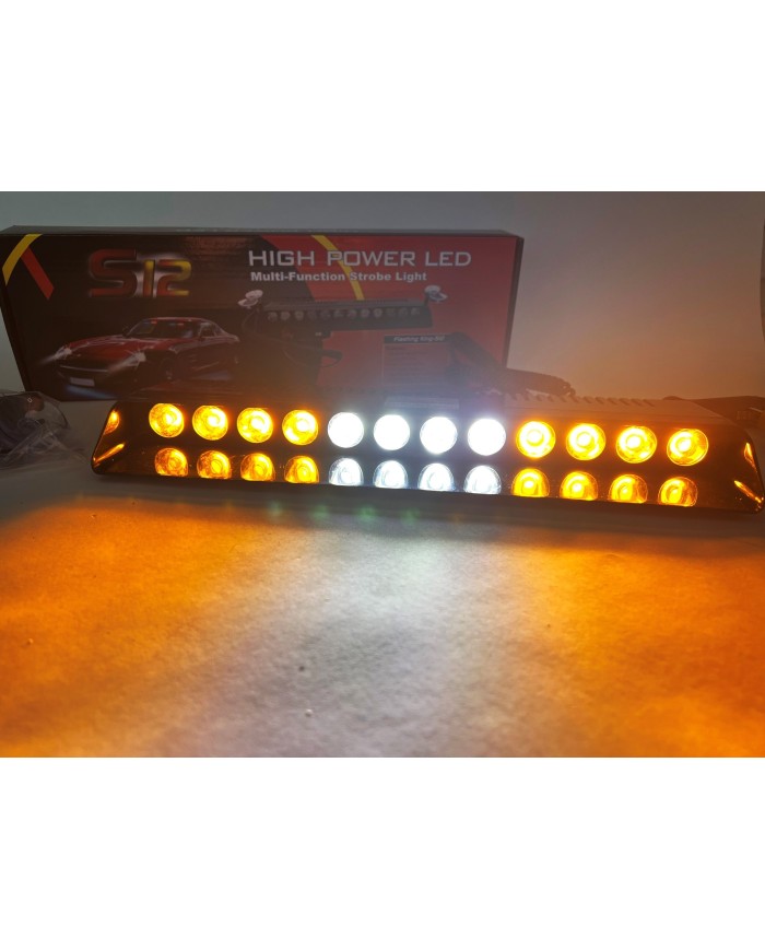 Turuncu-Beyaz Çakar Modül Vantuzlu S12 Mercekli Çakmaklık Girişli