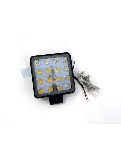 Kare Çalışma Lambası Beyaz 48W