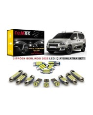Citröen Berlingo 2023 Sonrası LED İç Aydınlatma Ampul Seti FEMEX Parlak Beyaz