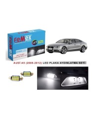 AUDİ A5 (2008-2012) LED PLAKA AYDINLATMA AMPUL SETİ FEMEX PARLAK BEYAZ